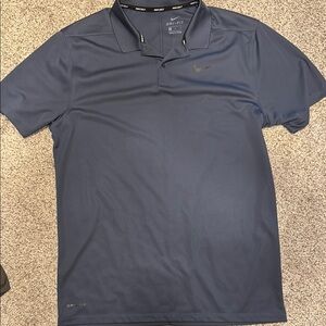 Nike Men's Blue Polo Shirt